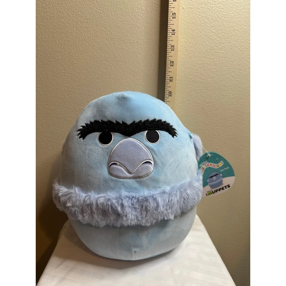 Squishmallows Disney Muppets Sam Eagle 8 Inch Blue Plush Toy NWT